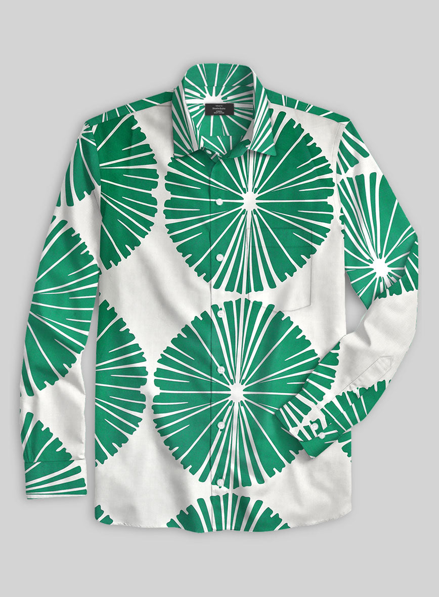 Palmflare Cotton Shirt - StudioSuits