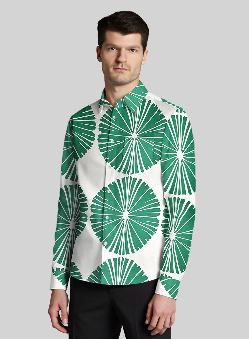 Palmflare Cotton Shirt - StudioSuits