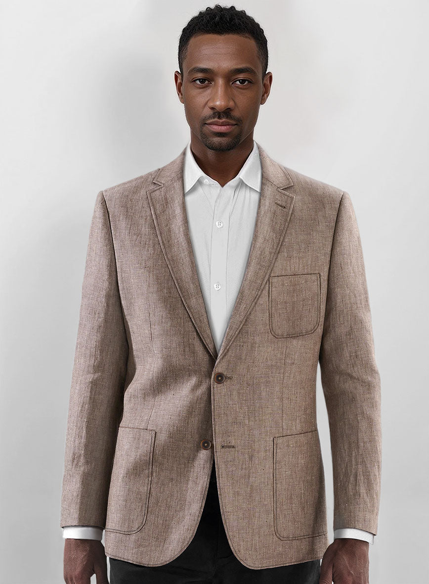 Patch Pocket Linen Jackets - StudioSuits