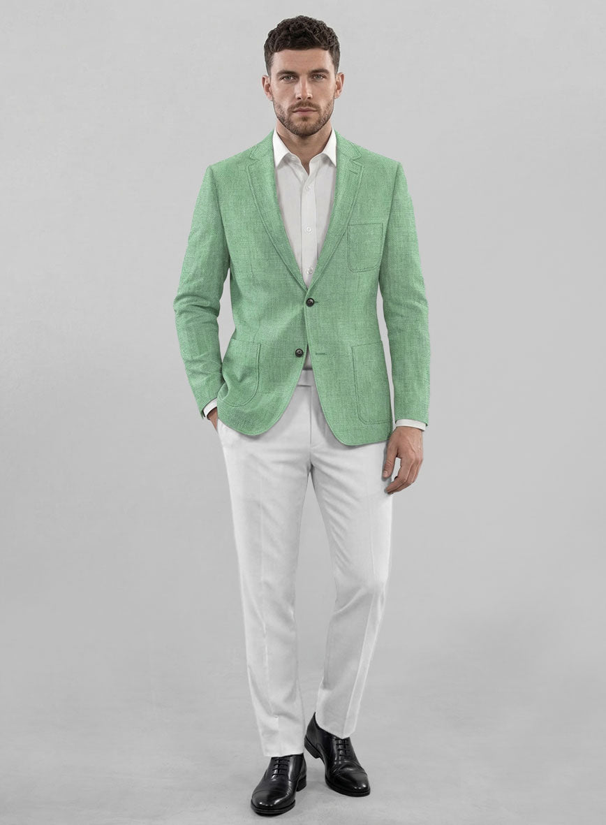 Patch Pocket Linen Jackets - StudioSuits