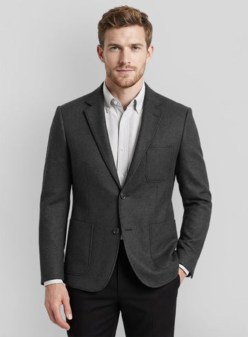 Patch Pocket Style Jacket - StudioSuits