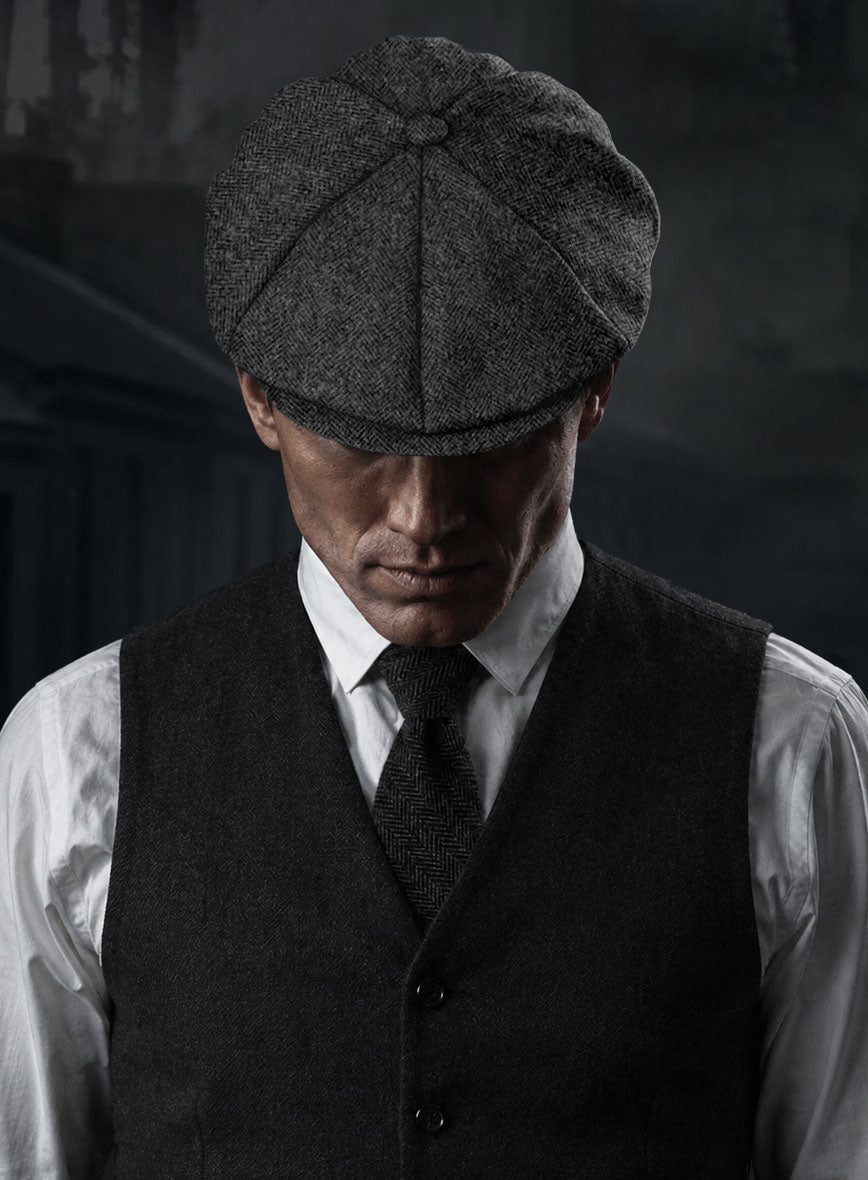 Peaky Blinders Suit - Thomas Shelby - Charcoal Tweed - StudioSuits