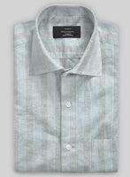 Pelro Stripe Linen Shirt - StudioSuits