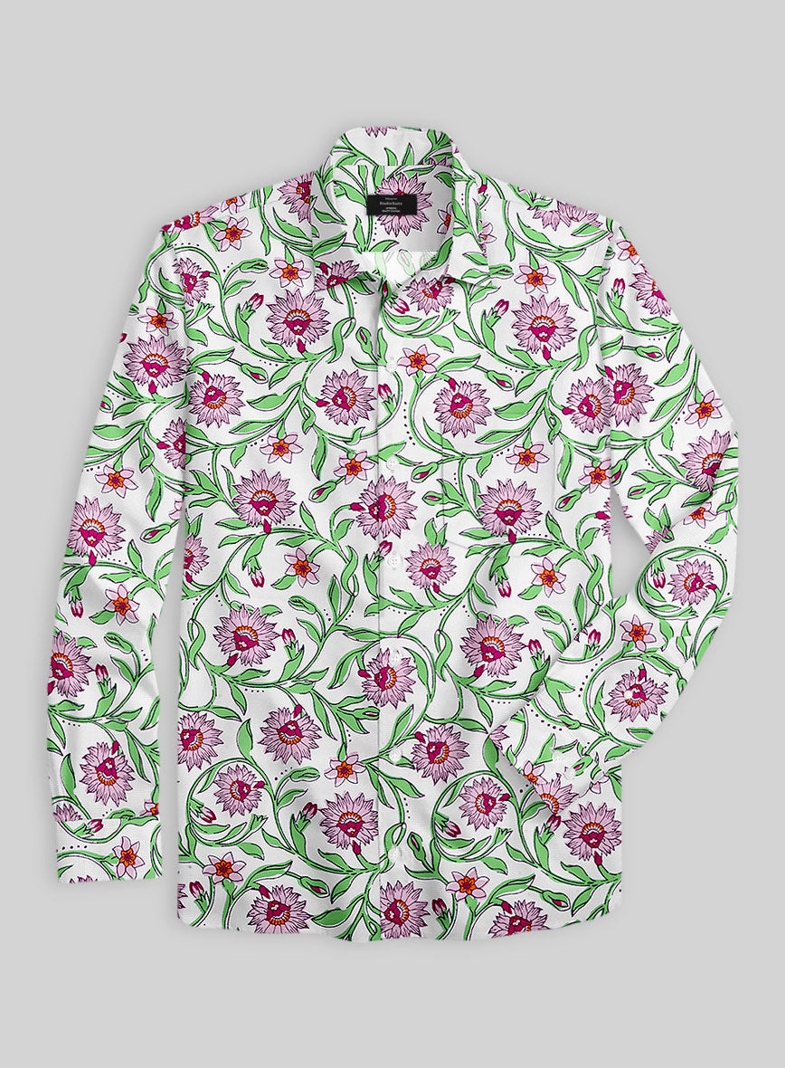 Petalflow Cotton Shirt - StudioSuits