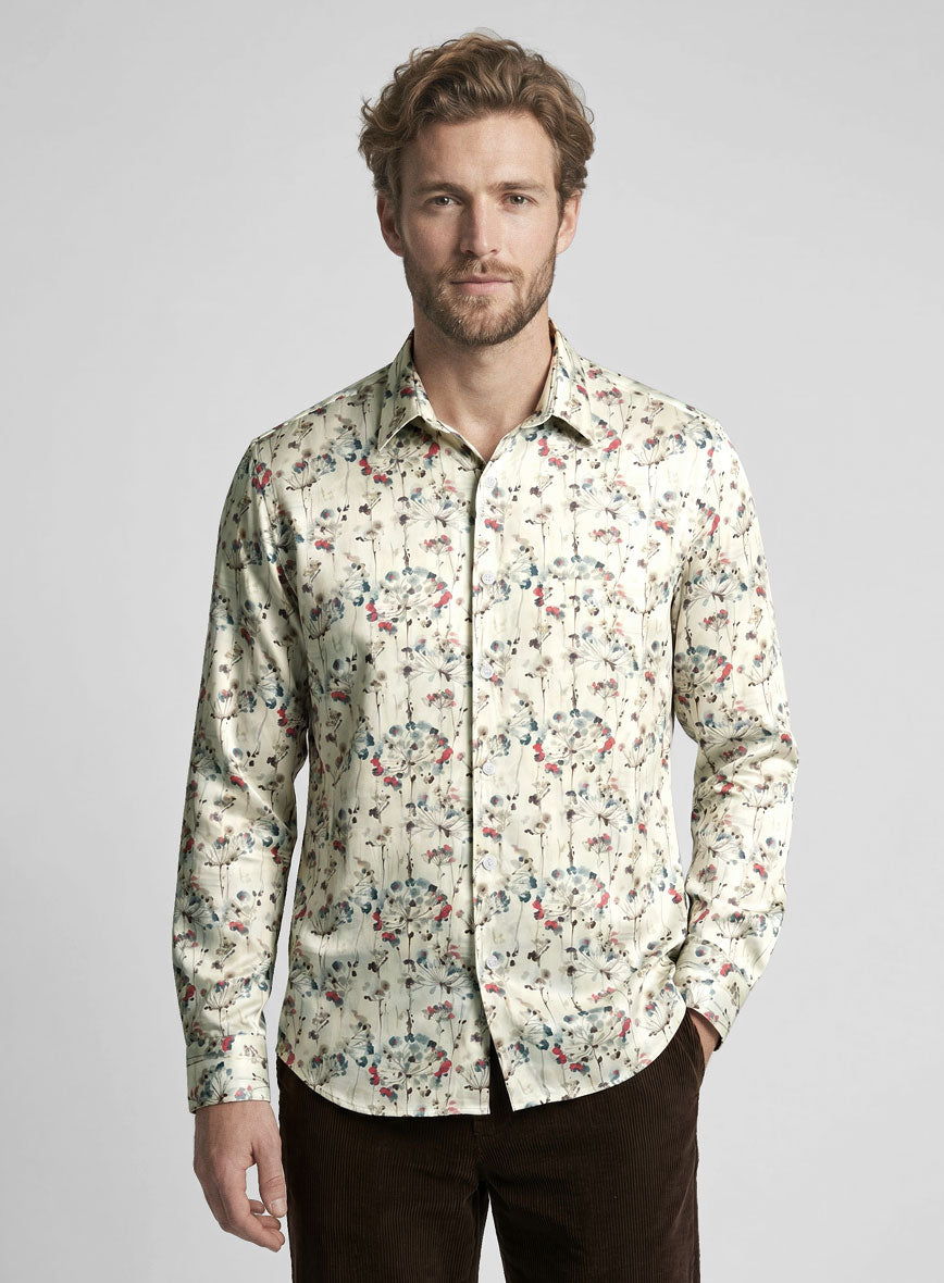Petralia Silk Cotton Shirt - StudioSuits
