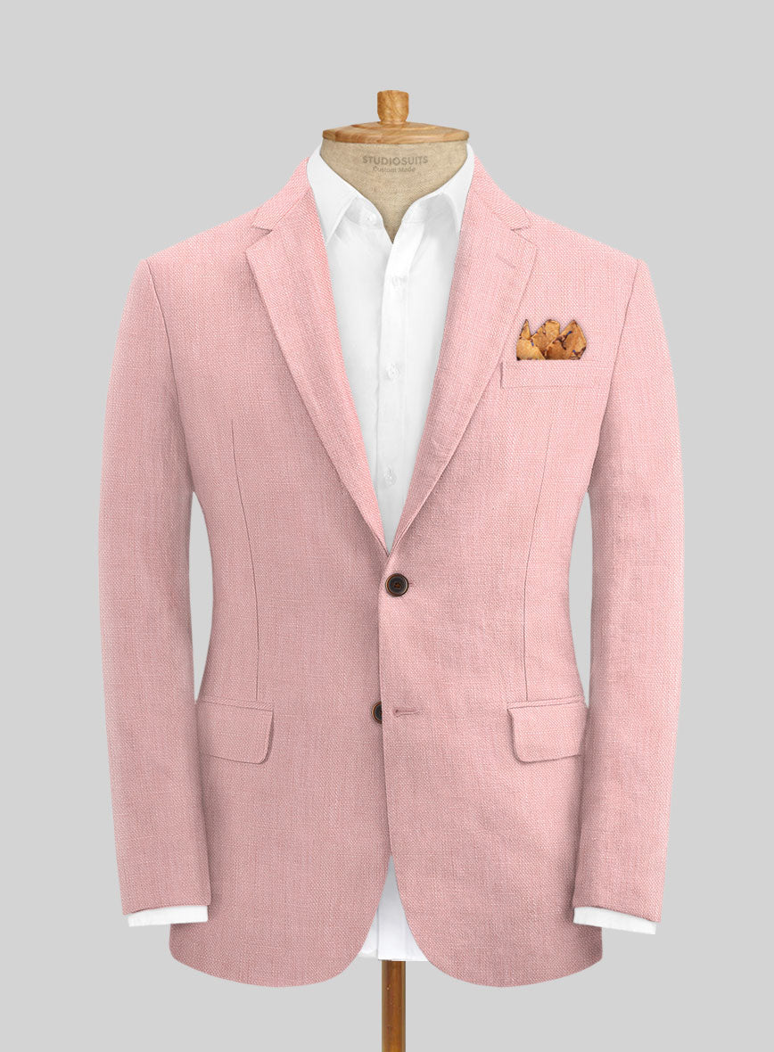 Pinkstone Linen Jacket - StudioSuits