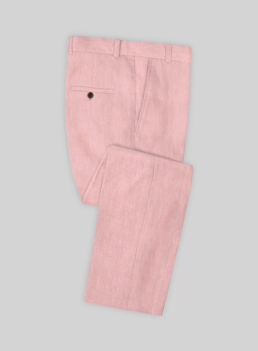 Pinkstone Linen Pants - StudioSuits