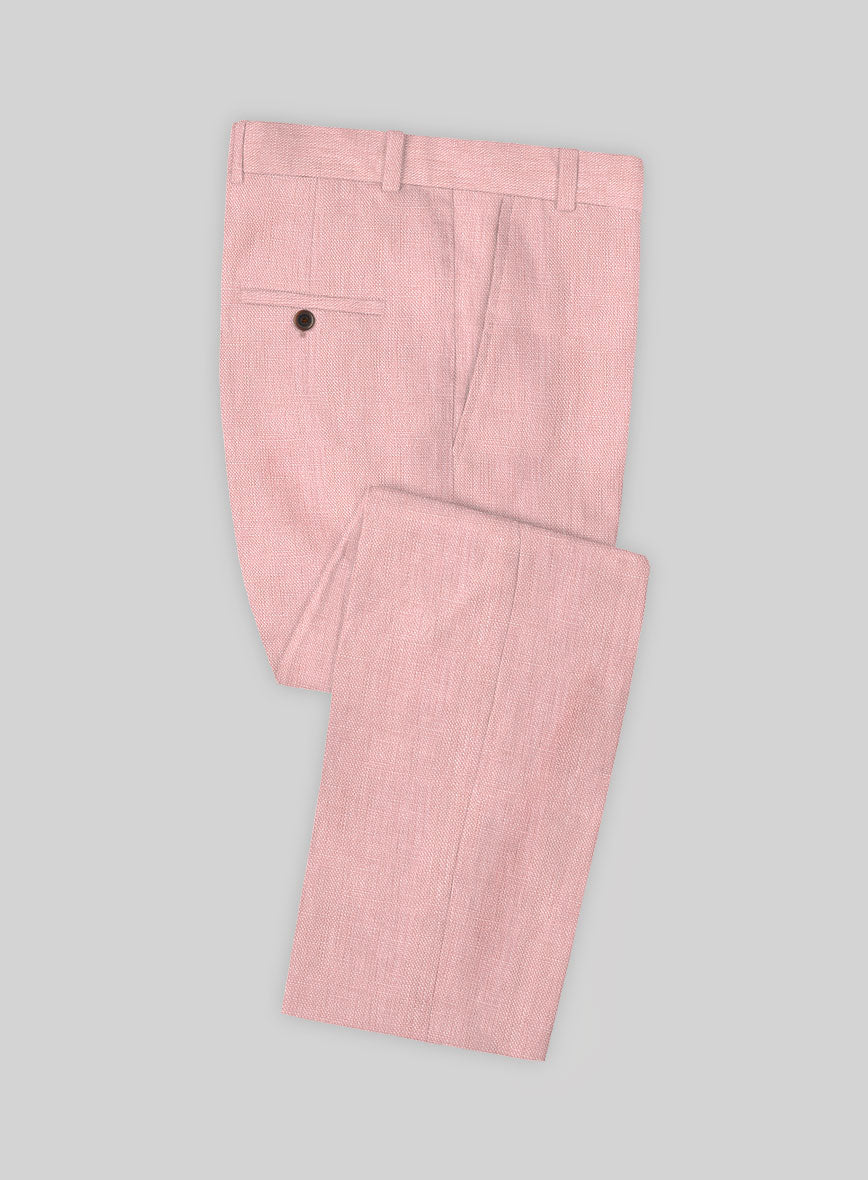 Pinkstone Linen Pants - StudioSuits