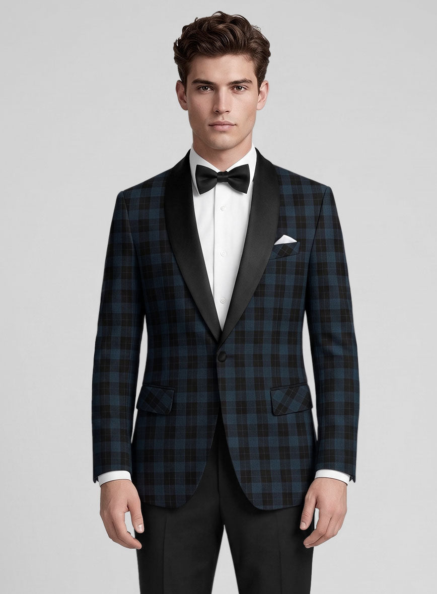 Plaid Tuxedo Jacket - StudioSuits