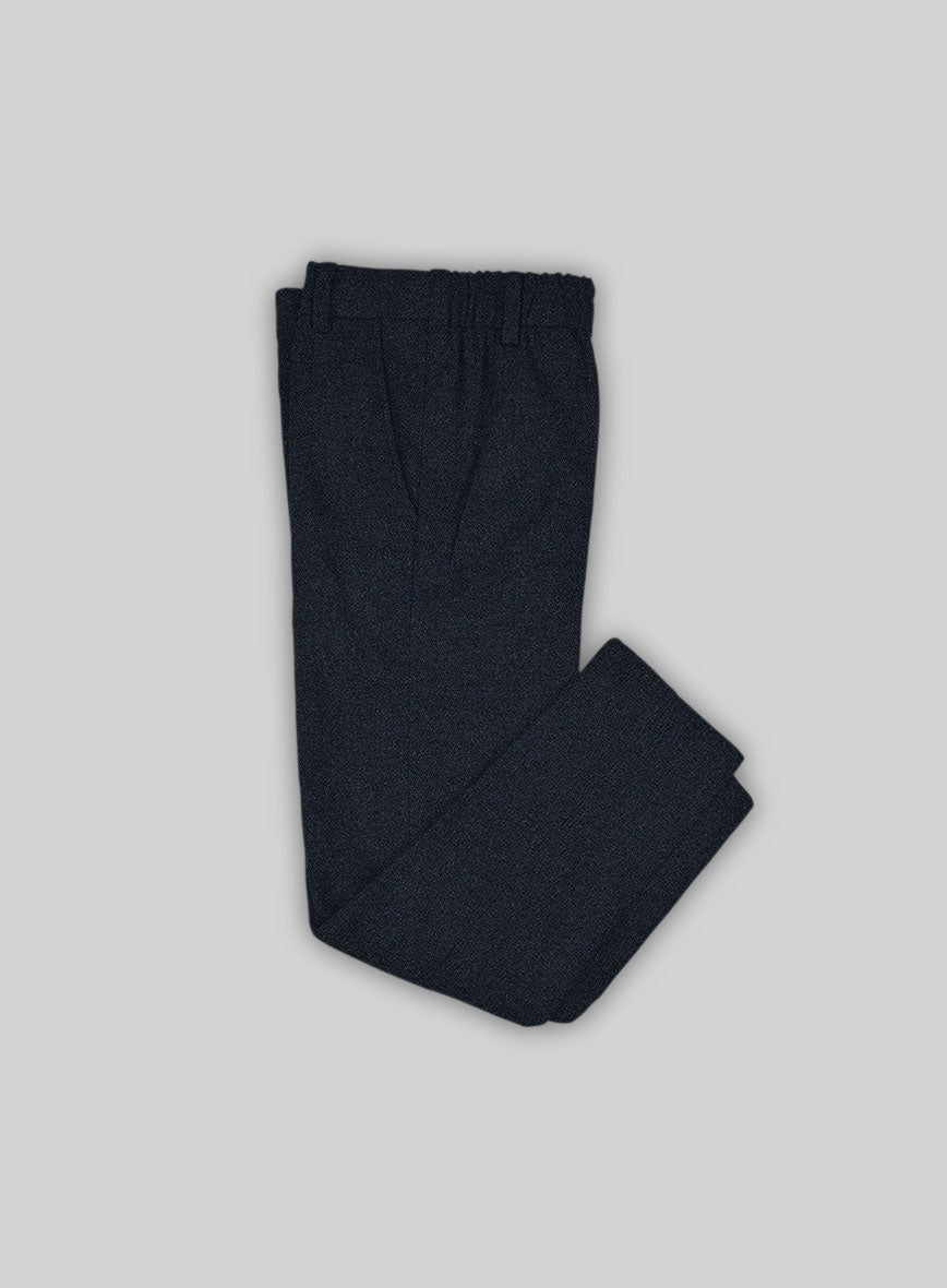Playman Blue Denim Tweed Boys Suit - StudioSuits