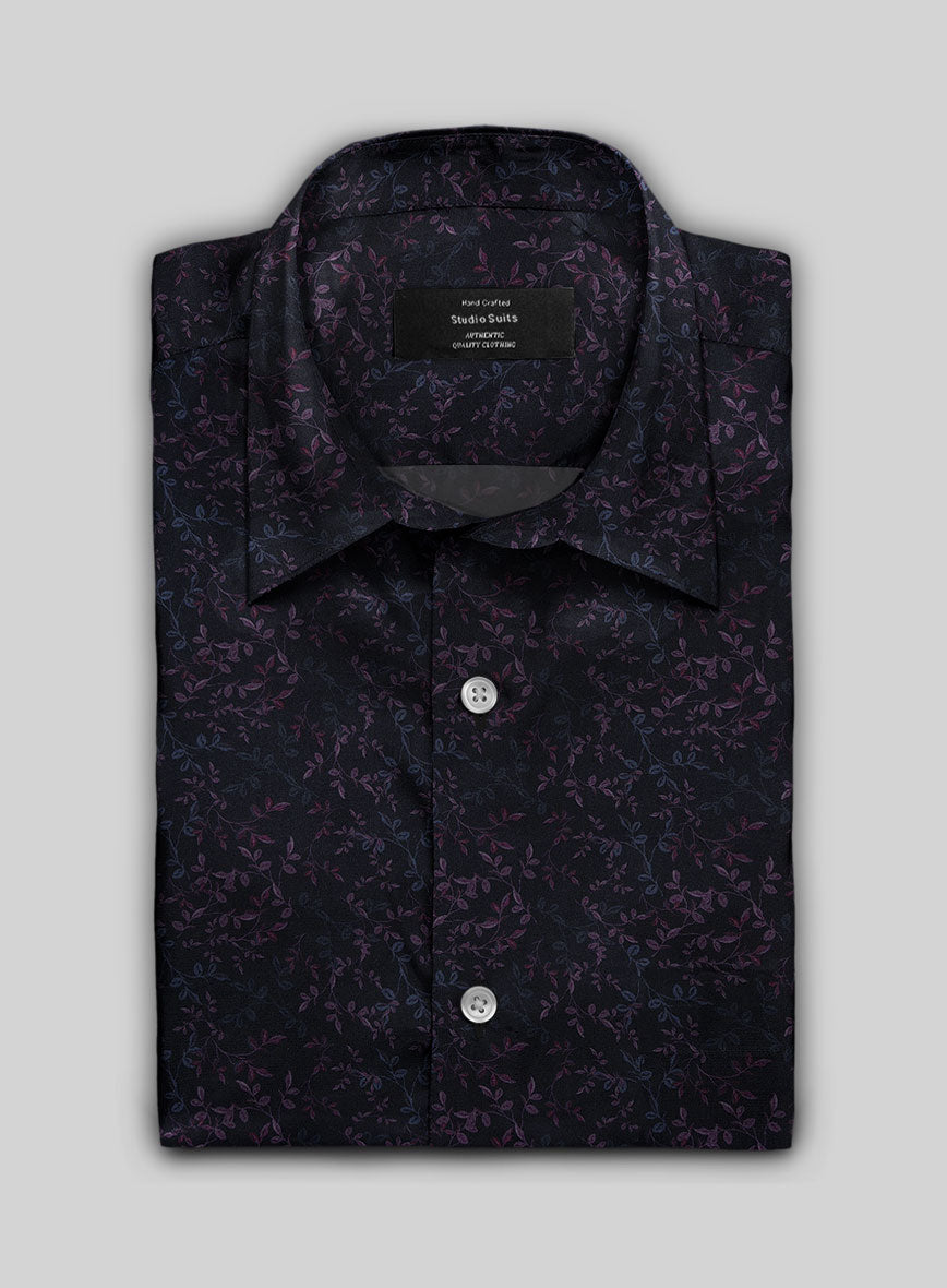 Plumwhirl Cotton Shirt - StudioSuits