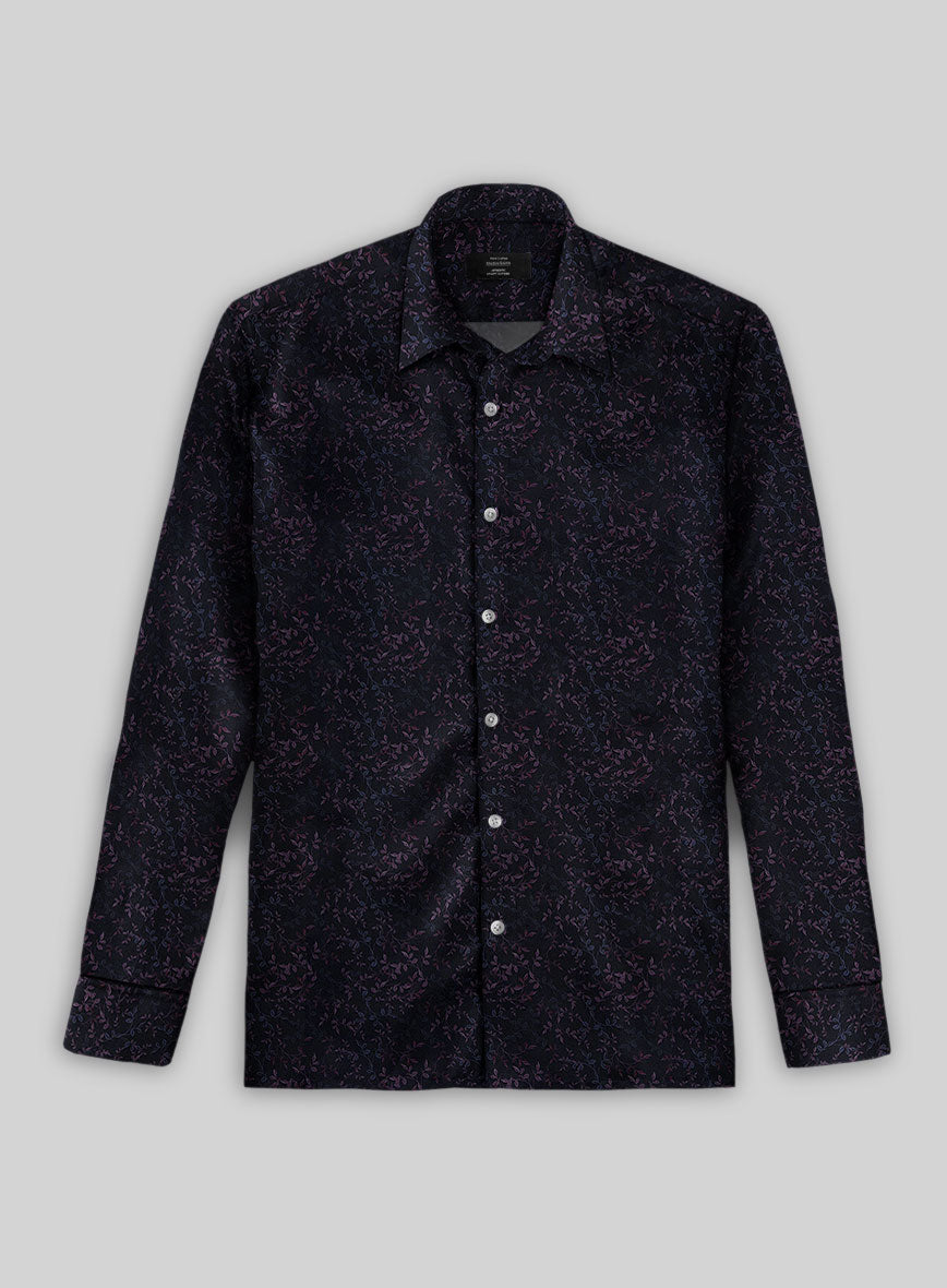 Plumwhirl Cotton Shirt - StudioSuits