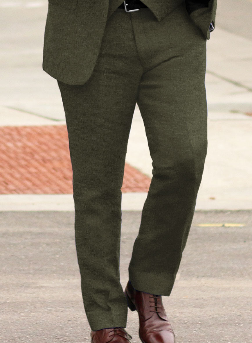Premium Quality Lukhnowi Green Suit Set
