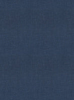 Italian Prato Indigo Blue Linen Suit - StudioSuits
