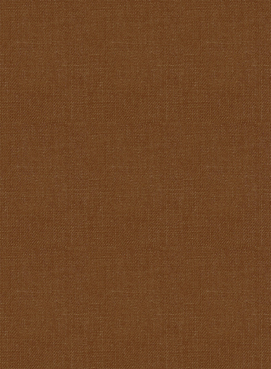 Italian Prato Rust Linen Jacket - StudioSuits