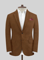 Italian Prato Rust Linen Jacket - StudioSuits