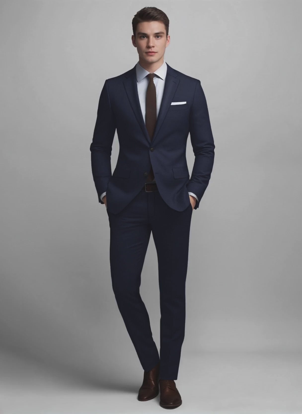 Guabello Tropical Blue Suit – StudioSuits