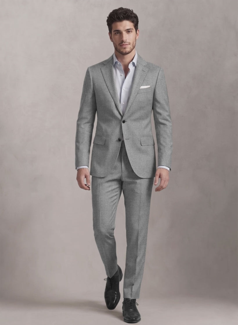 Loro Piana Suitmate Light Gray Suit – StudioSuits