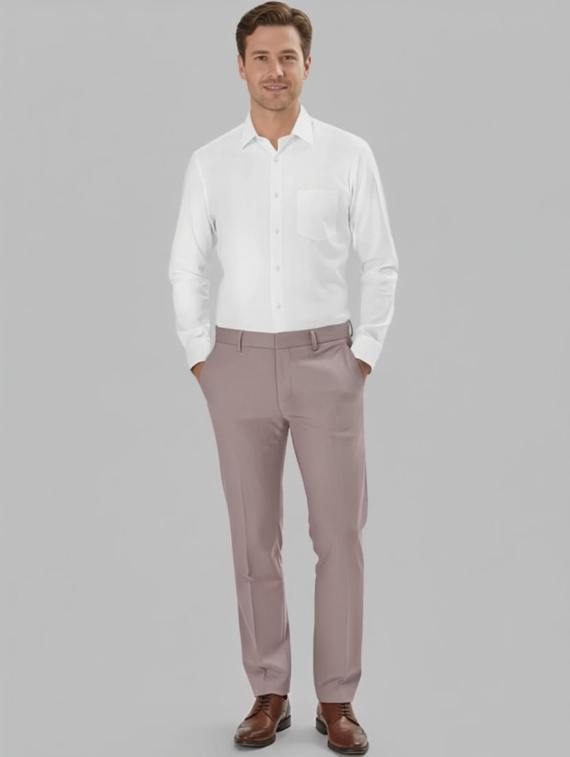 Thomas Mason White Cavalry Shirt – StudioSuits
