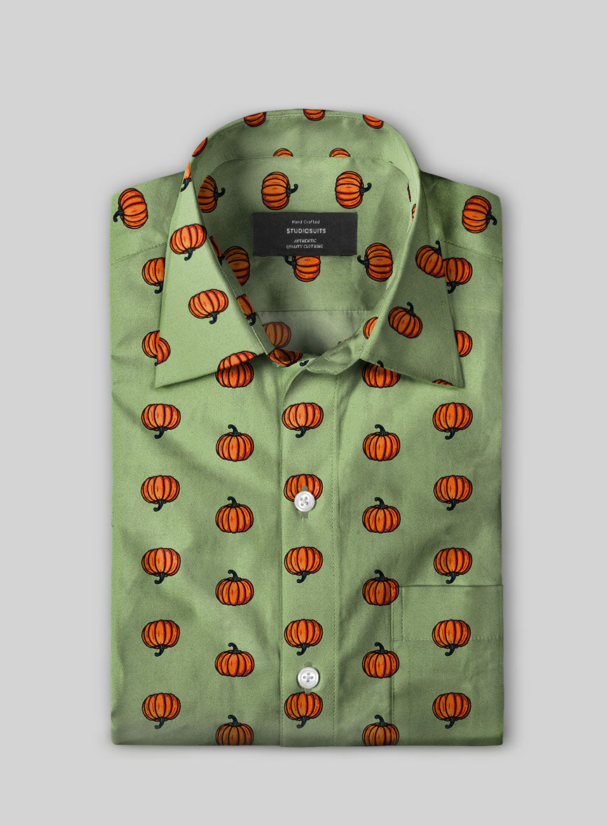 Pumpkin Cotton Shirt - StudioSuits