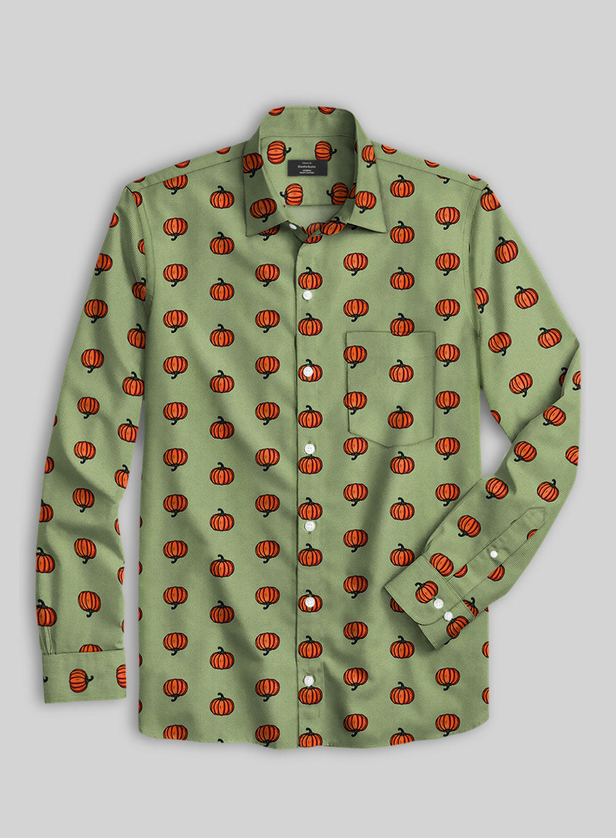 Pumpkin Cotton Shirt - StudioSuits