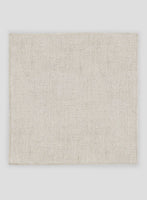 Linen Pocket Square - Barn Beige - StudioSuits