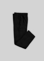 Pure Black Linen Boys Suit - StudioSuits