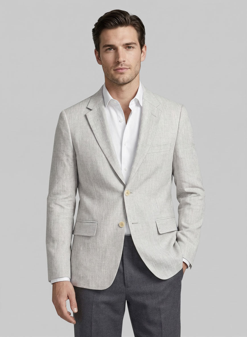 Pure Linen Jacket - StudioSuits
