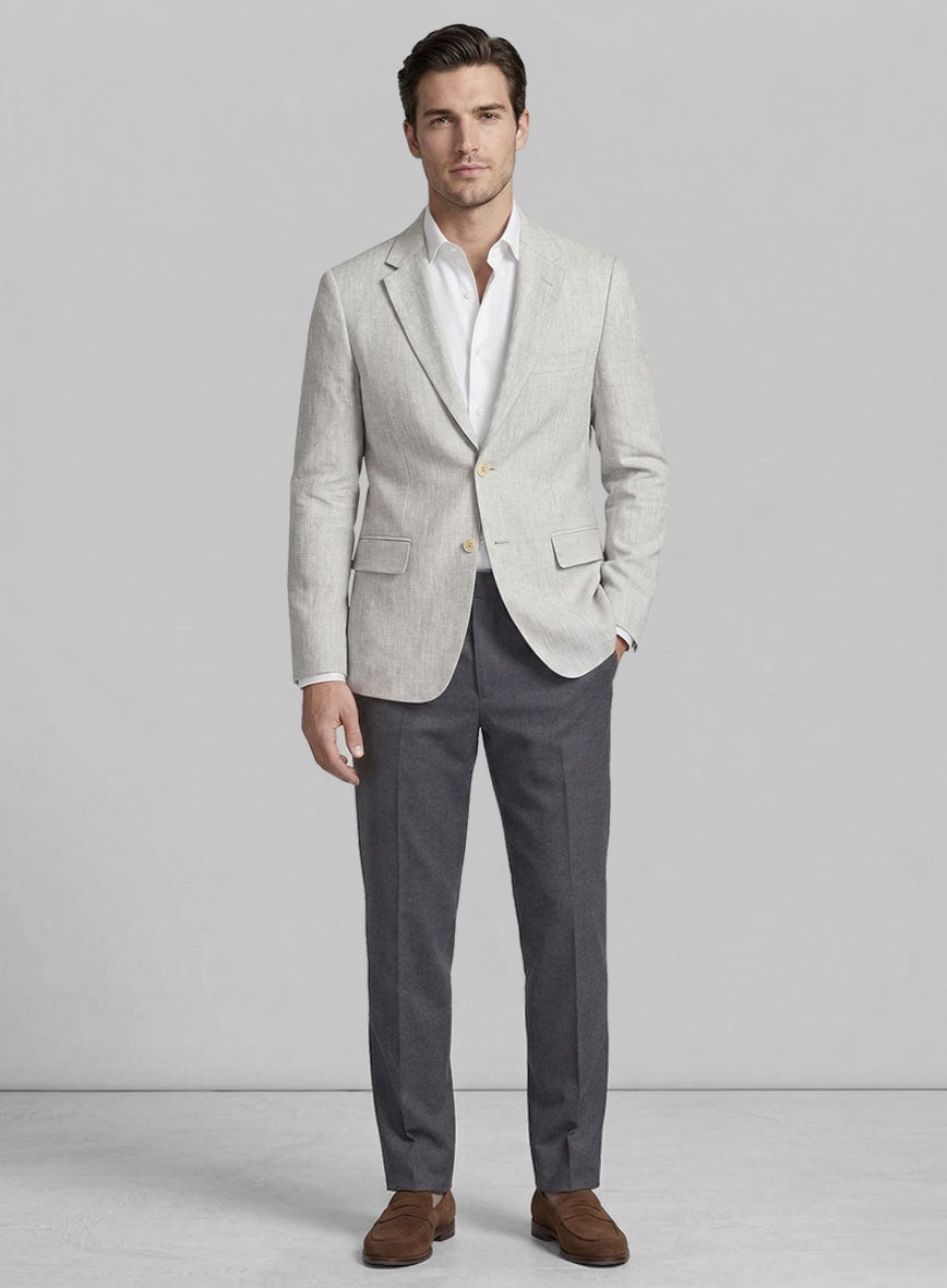 Pure Linen Jacket - StudioSuits