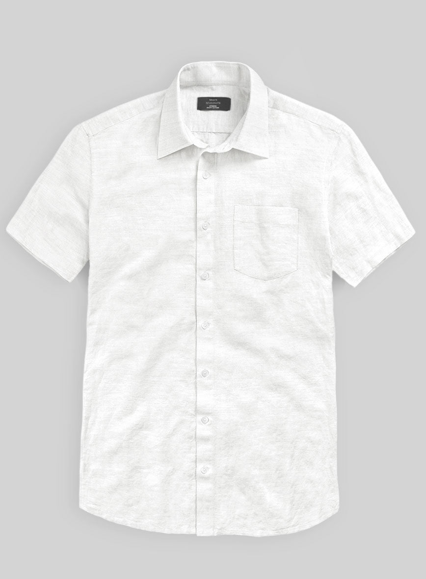 Pure Natural Linen Shirt - StudioSuits