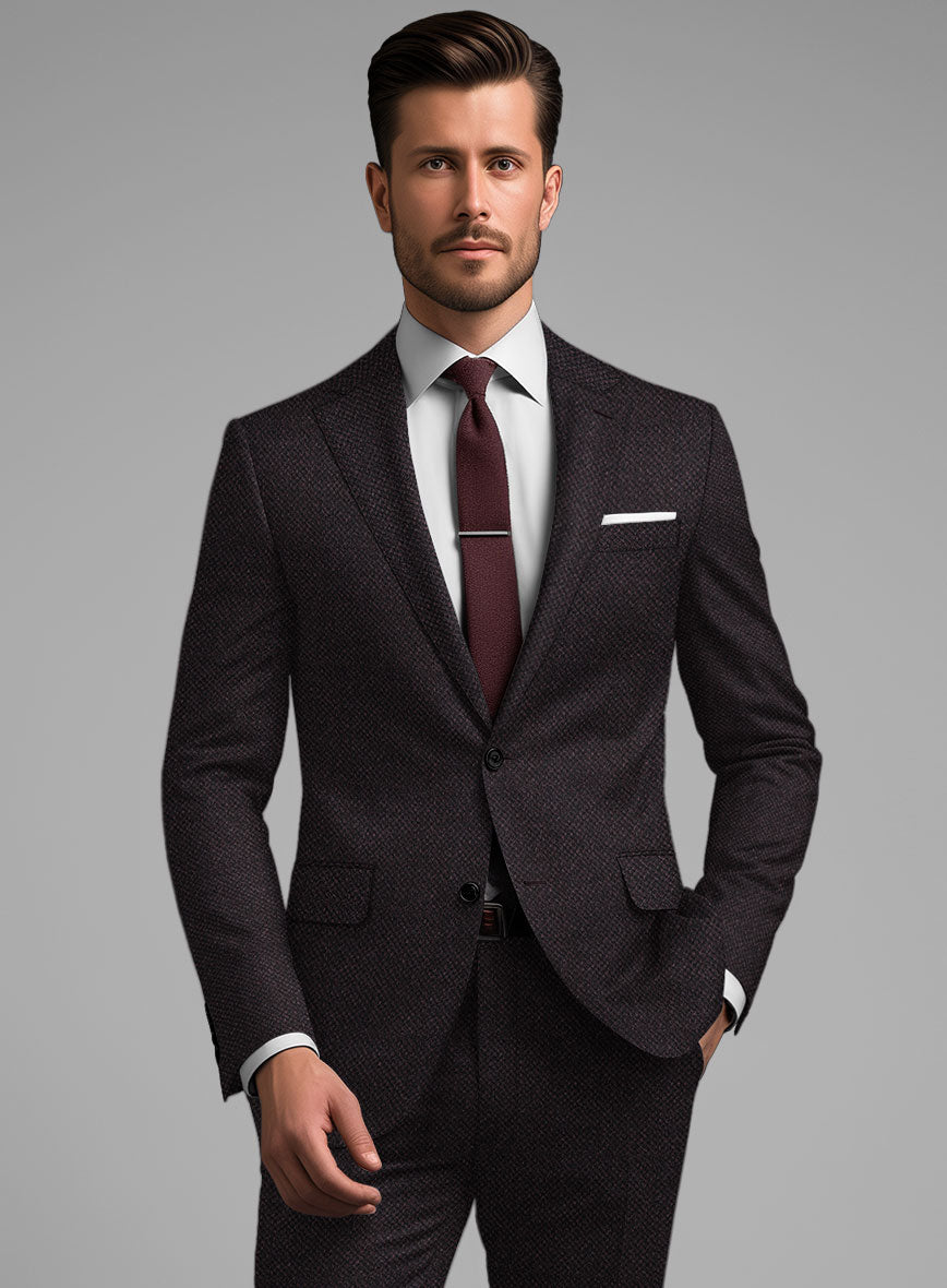 Purple Cashmere Jacket – StudioSuits