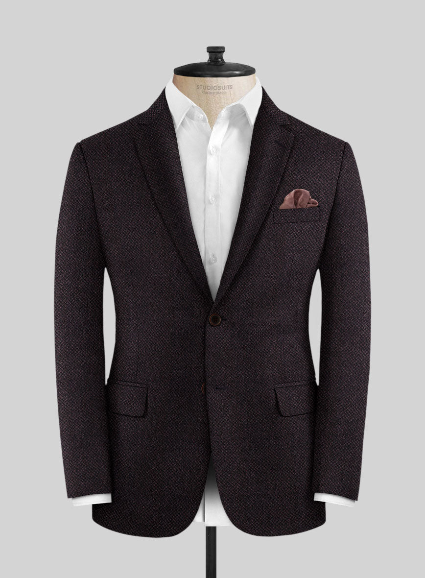 Purple Cashmere Jacket - StudioSuits