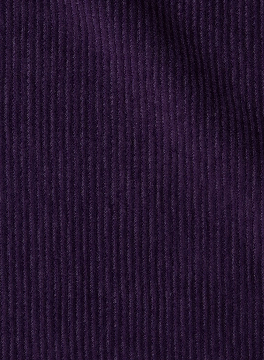 Purple Corduroy Suit