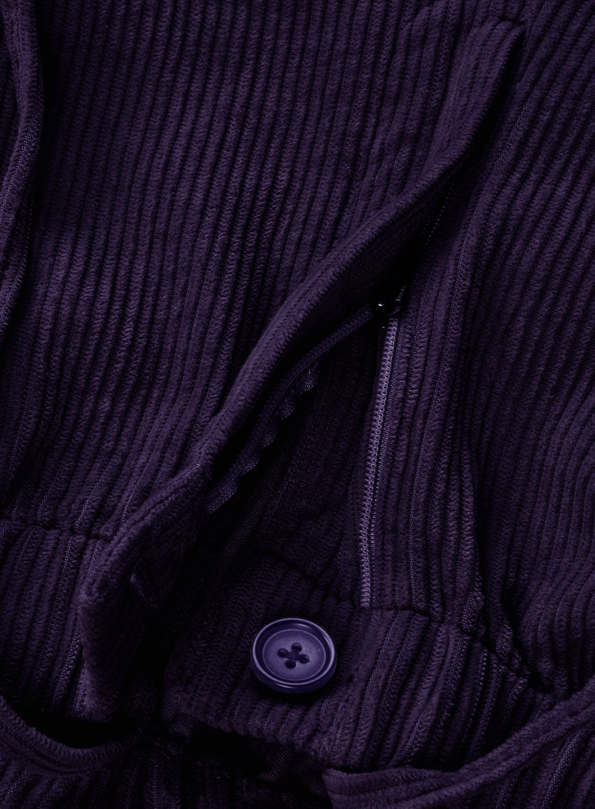 Easy Pants Purple Corduroy - StudioSuits