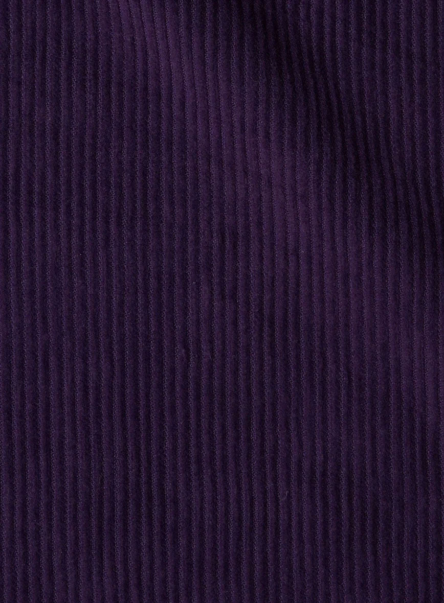 Easy Pants Purple Corduroy - StudioSuits
