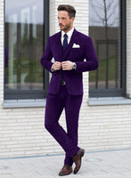 Purple Velvet Suit - StudioSuits