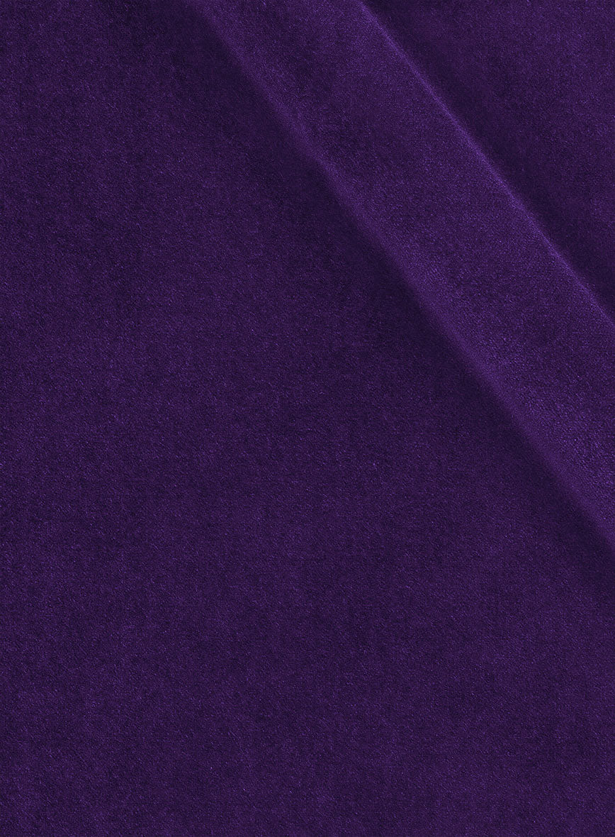 Purple Velvet Suit - StudioSuits