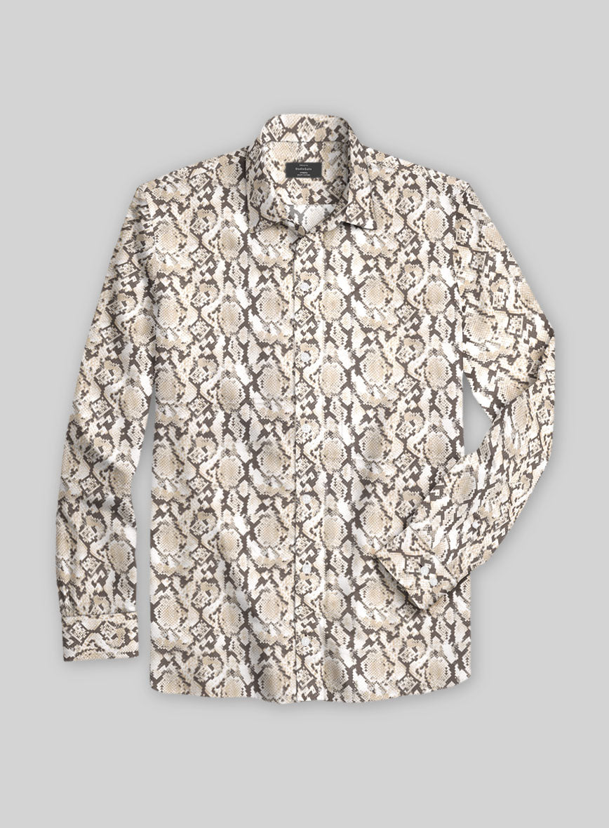 Python Cotton Shirt - StudioSuits
