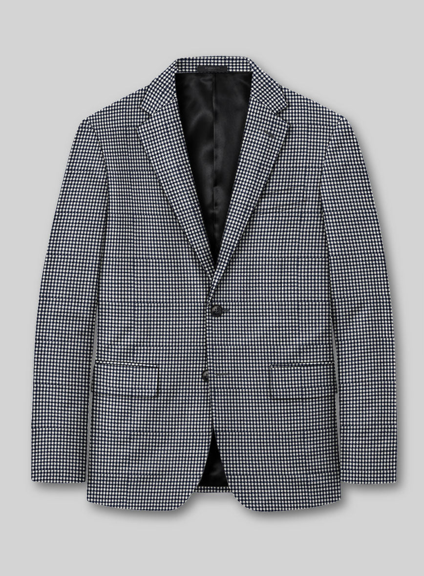 Reda Arlamo Blue Wool Jacket - StudioSuits