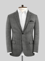 Reda Adame Checks Wool Jacket - StudioSuits