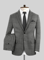 Reda Adame Checks Wool Suit - StudioSuits