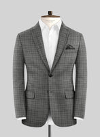 Reda Adame Checks Wool Suit - StudioSuits