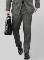 Reda Adame Checks Wool Suit - StudioSuits