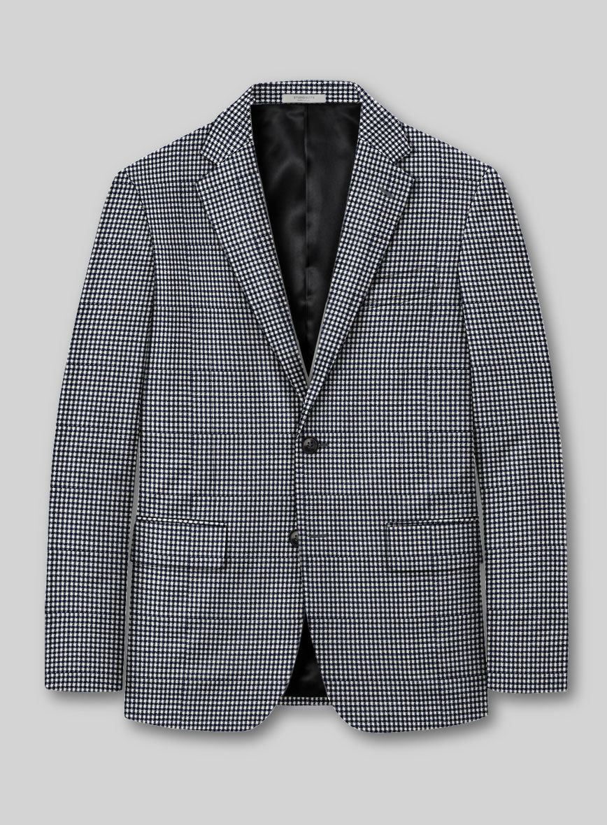 Reda Arlamo Blue Wool Jacket - StudioSuits