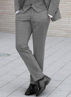 Reda Beltra Black Checks Wool Suit - StudioSuits