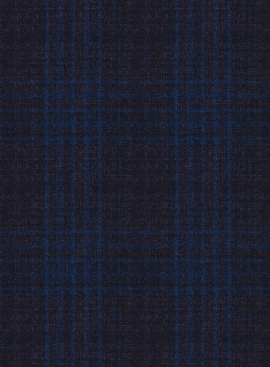 Reda Carli Blue Checks Wool Suit - StudioSuits