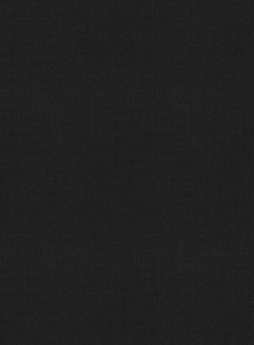 Reda Cashmere Black Wool Jacket - StudioSuits