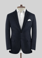 Reda Cashmere Blue Checks Wool Jacket - StudioSuits