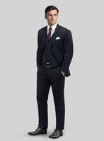 Reda Cashmere Blue Checks Wool Suit - StudioSuits