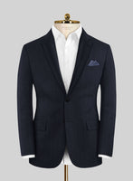 Reda Cashmere Blue Stripe Wool Jacket - StudioSuits